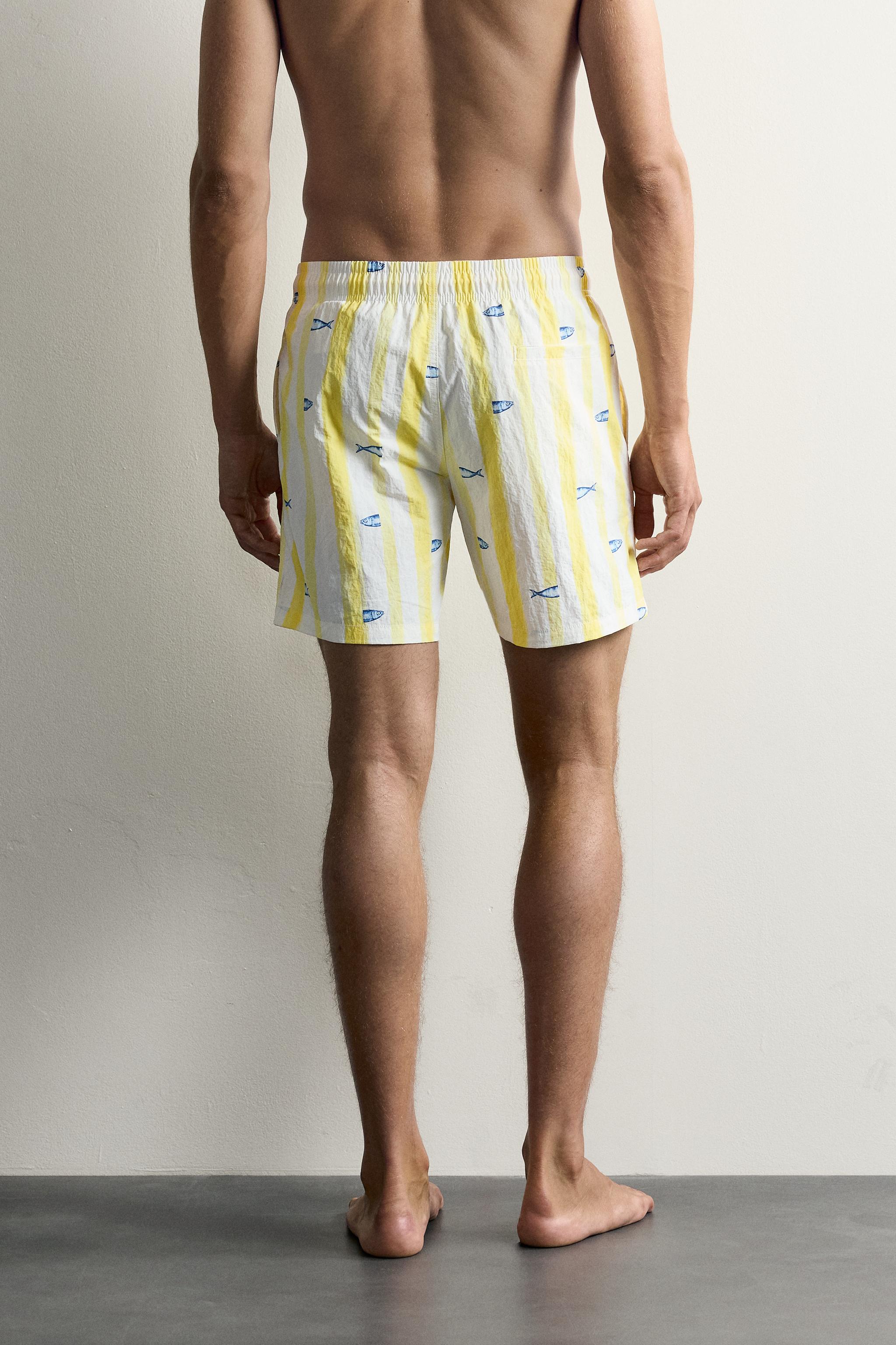 LONG FISH PRINT SWIMSUIT